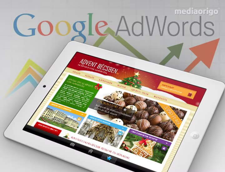 Advent Bécsben utazási kampányoldal