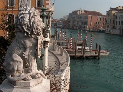 A Canal Grande partján