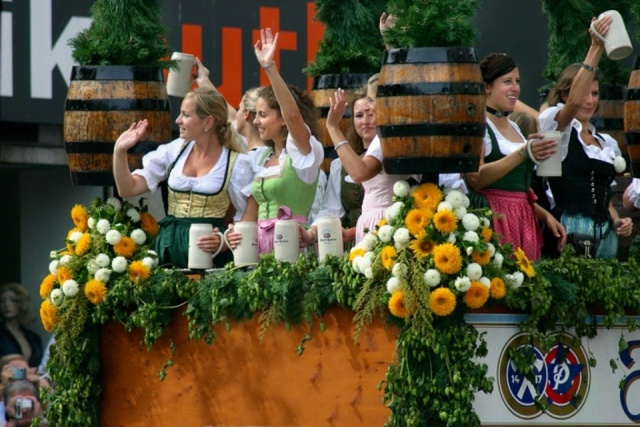 Jókedv az Oktoberfesten, Münchenben