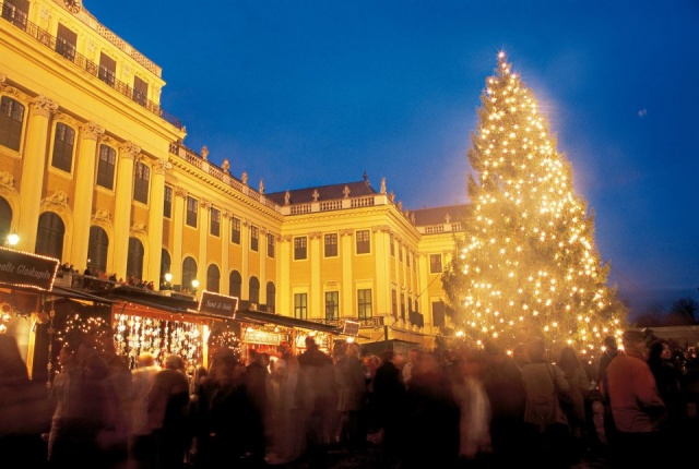 Advent Bécsben - Schönbrunn