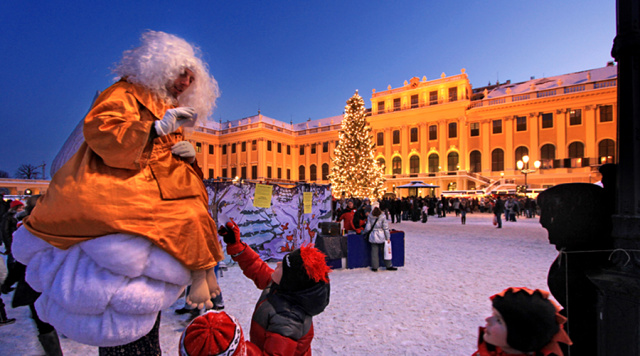 Advent Bécsben - Schönbrunn