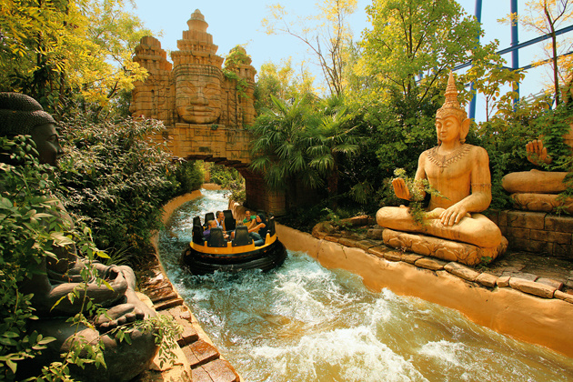 Gardaland non-stop utazással