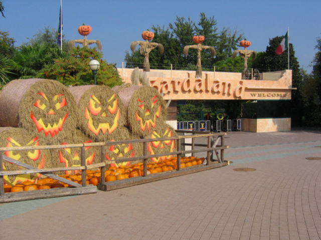 Halloween party Gardalandben
