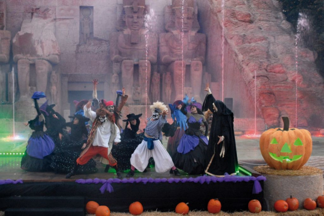 Halloween party Gardalandben