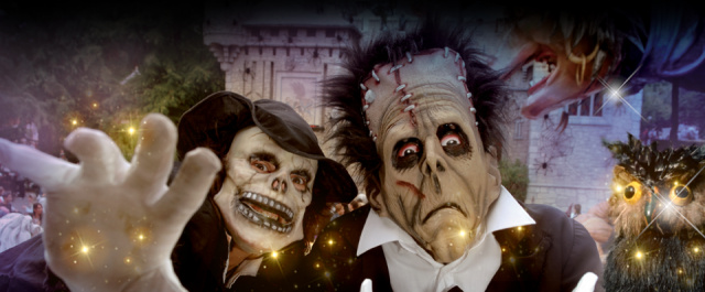 Halloween party Gardalandben