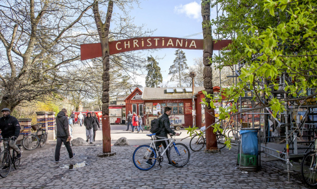 Christiana, a hippi negyed